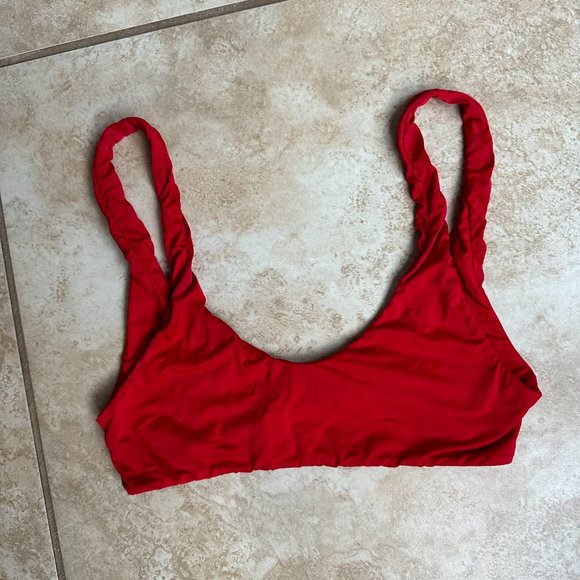 MAI Swim Red Bonita Top Size S - Picture 4 of 5